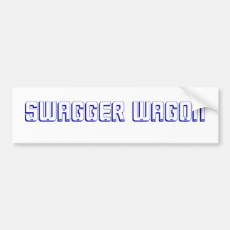 SWAGGER WAGON BUMPER STICKER