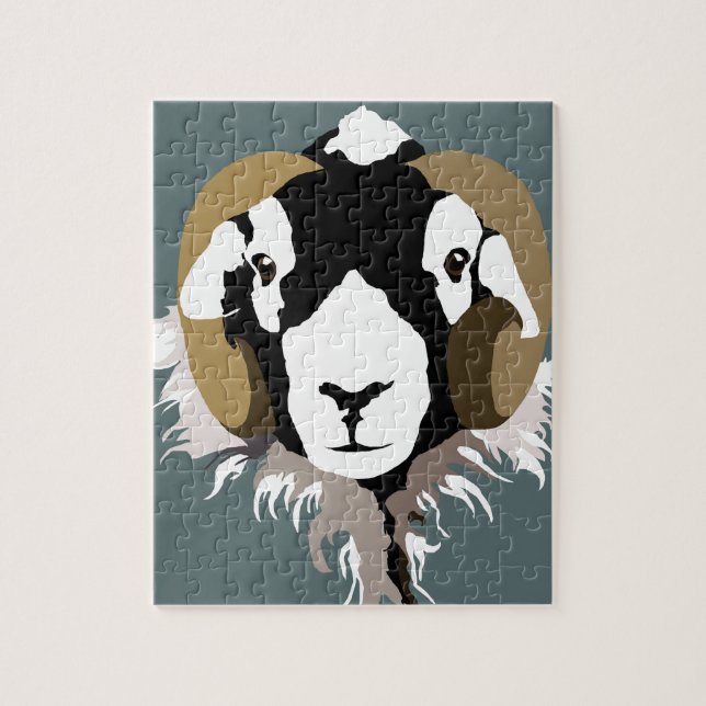 Swaledale Sheep Jigsaw Puzzle (Vertical)