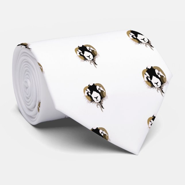 Swaledale Sheep Tie (Rolled)