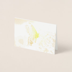 Swallotail Butterfly in Foil Card