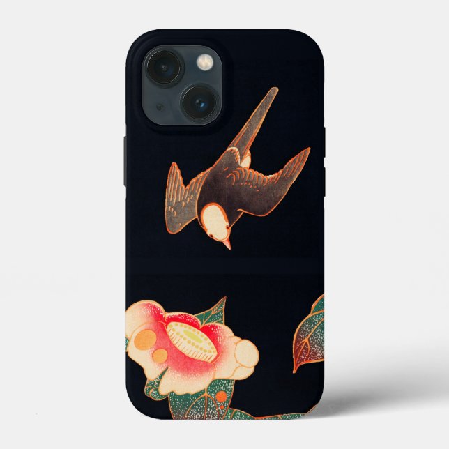 Swallow and Camellia (1900) by Ito Jakuchu Case-Mate iPhone Case (Back)