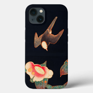 Swallow and Camellia (1900) by Ito Jakuchu iPhone 13 Case