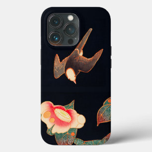 Swallow and Camellia (1900) by Ito Jakuchu iPhone 13 Pro Case