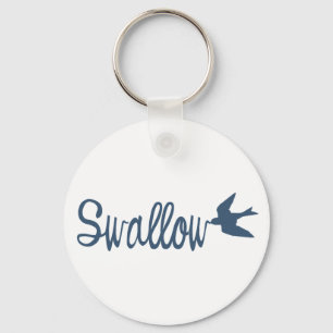 Swallow Bird Key Ring