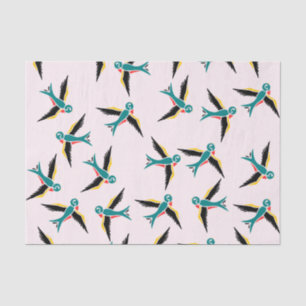 Swallow Birds Tissue Paper