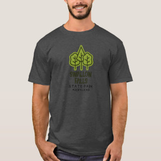 Swallow Falls State Park Maryland Trees T-Shirt
