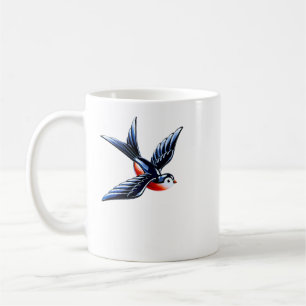 Swallow Flying Bird Coffee Mug