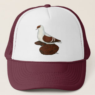 Swallow: Red Fullhead Trucker Hat