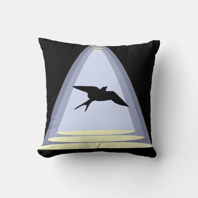 Swallow Reversible Cushion (Front)