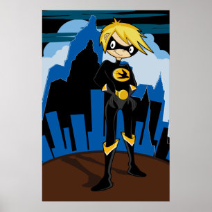 Swallow Superhero Poster