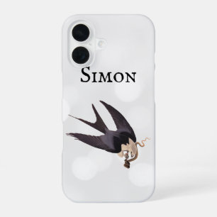Swallow Tailed Hawk with Snake Vintage Audubon iPhone 16 Case