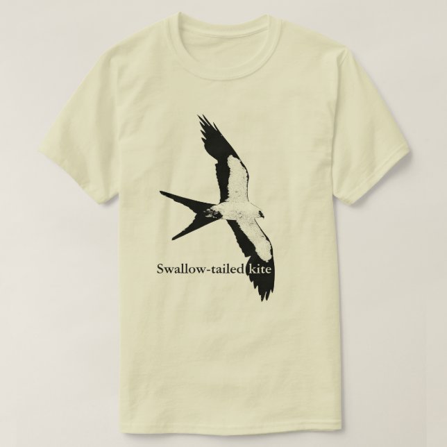 Swallow-tailed kite - July 2018 T-Shirt (Design Front)