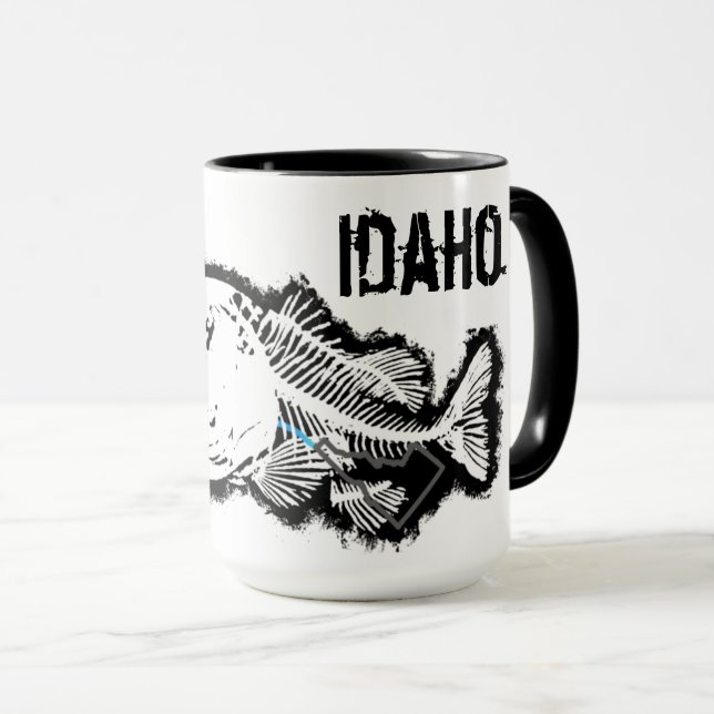 SWALLOWED IDAHO - ONE BAD BASS MUG (Front Right)