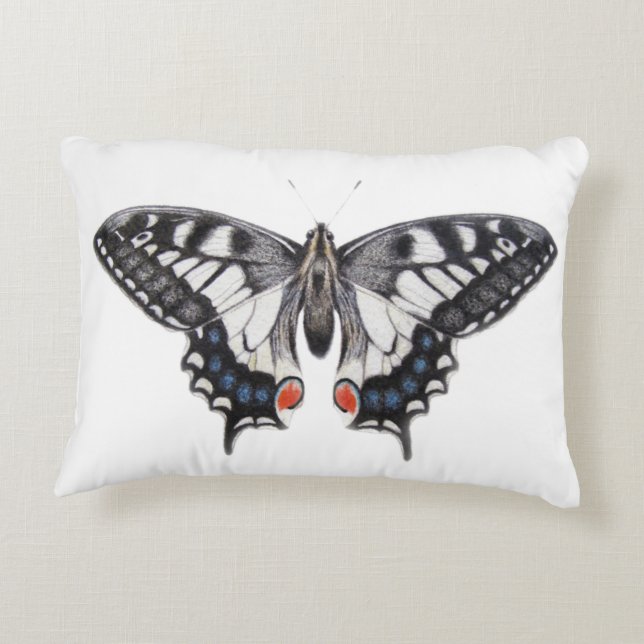 Swallowtail 2012 decorative cushion (Back)