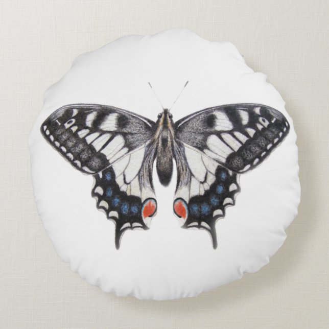 Swallowtail 2012 round cushion (Back)
