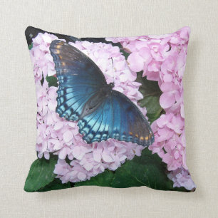 Swallowtail Butterfly Flowers Floral Wildlife Cushion