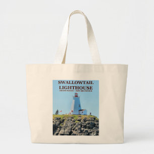 Swallowtail Lighthouse Grand Manan N.B. Tote Bag
