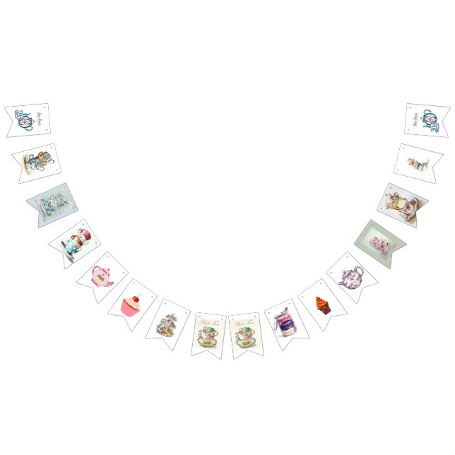 Swallowtail Party Bunting - Tea Party (All)