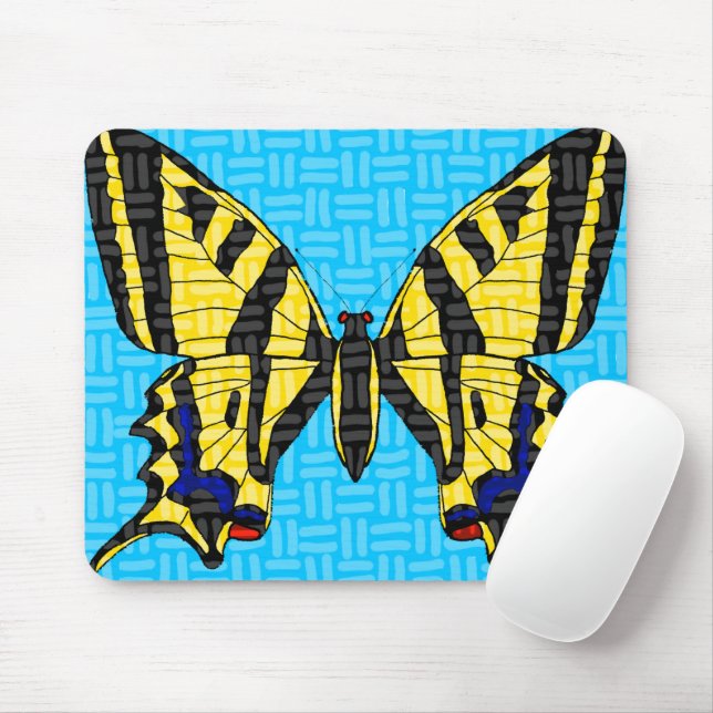 Swallowtail (single) - Mouse Pad (With Mouse)