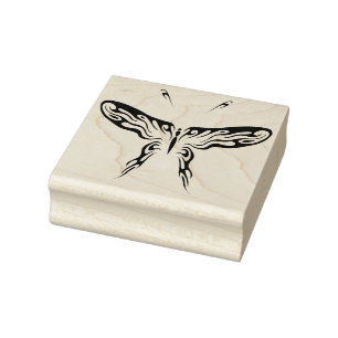 Swallowtail Tattoo Art Butterfly Rubber Stamp