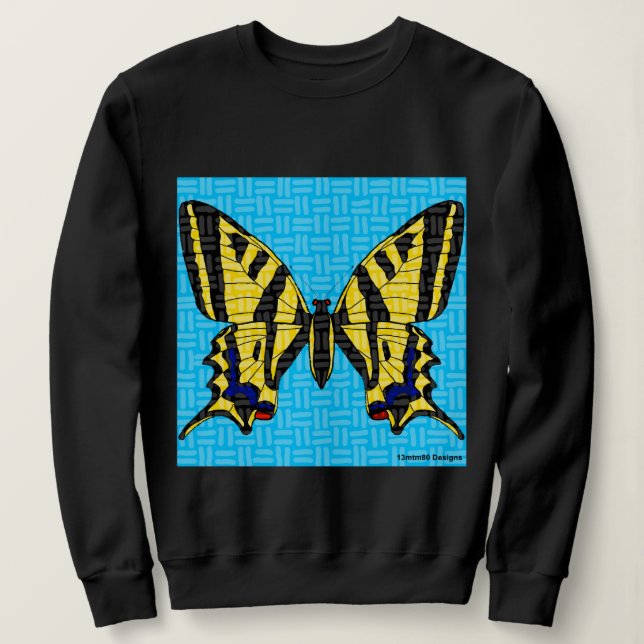 Swallowtail (vivid) - Women's Sweatshirt (Design Front)