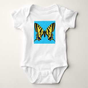 Swallowtail (white) - Baby Bodysuit