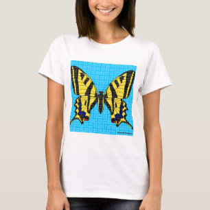 Swallowtail (white) - Women's Basic T-Shirt