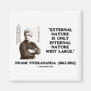 Swami Vivekananda External Nature Internal Nature Magnet