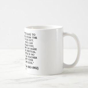 Swami Vivekananda Grow From Inside Out Spiritual Coffee Mug