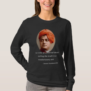 Swami Vivekananda Truth Quote About Life T-Shirt