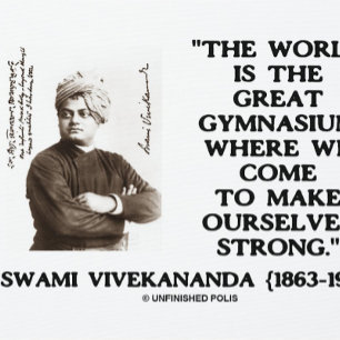 Swami Vivekananda World Great Gymnasium Strong Mouse Pad