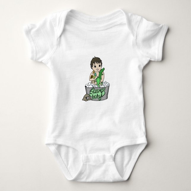 Swamp Baby bodysuit (Front)