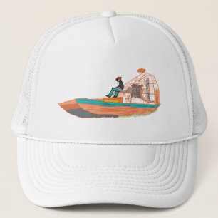 Swamp Boat Trucker Hat