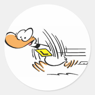 Swamp Ding Duck Take-Off Sticker