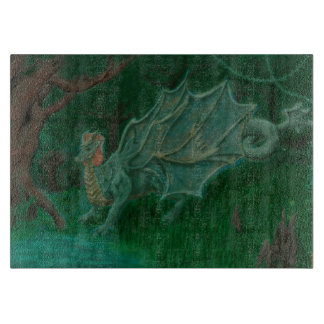 Swamp Dragon Cutting Board