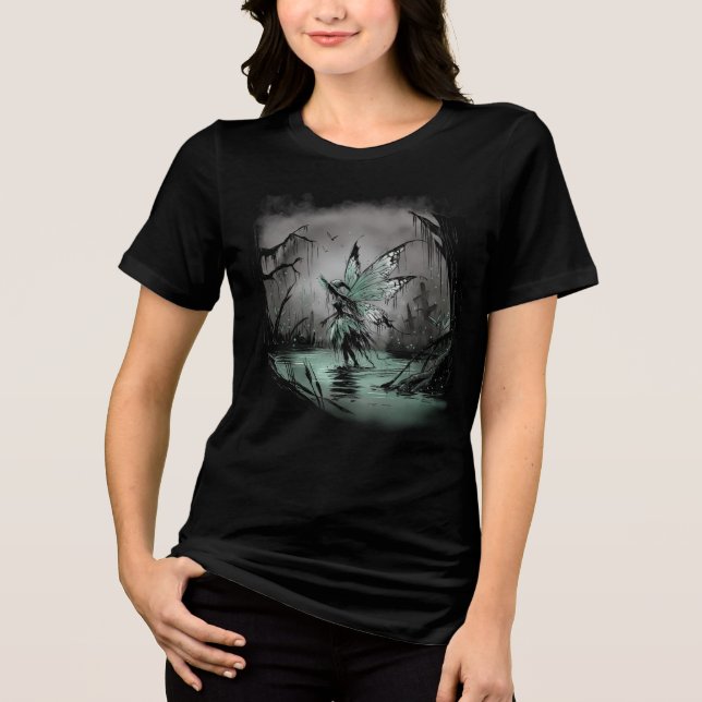 Swamp Fairy Tri-Blend Shirt (Front)