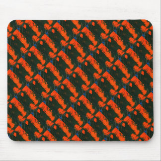 "Swamp Fire 2" Abstract Design Mousepad
