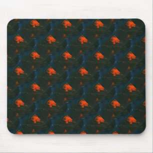 "Swamp Fire #7" Abstract Design Mousepad