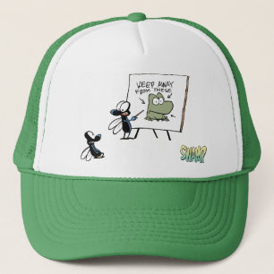 Swamp Fly Frog Safety Speech Trucker Hat