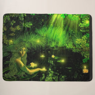 SWAMP GIRL SHERPA BLANKET