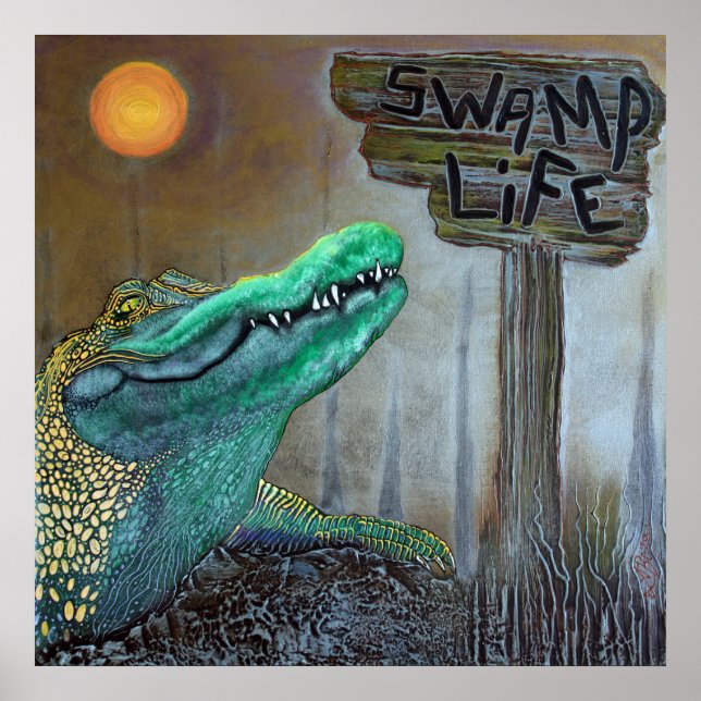 Swamp Life Poster (Front)