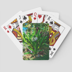 Swamp Lily Plant Playing Cards