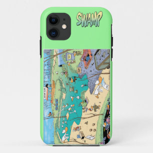 Swamp Map Iphone Cover
