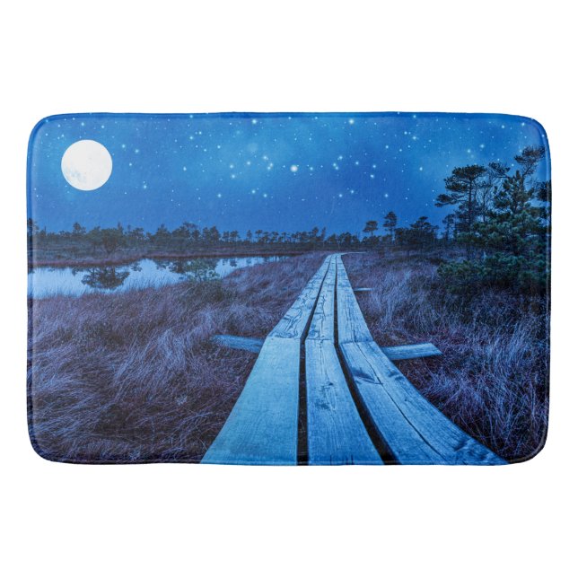 Swamp night bath mat (Front)