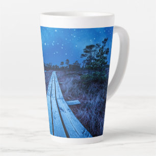 Swamp night latte mug