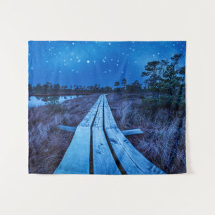 Swamp night tapestry