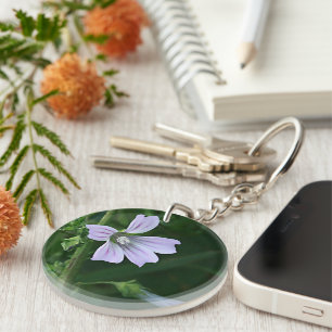 Swamp Rose Mallow Key Ring