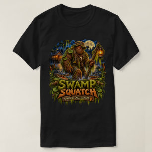 Swamp Squatch Bigfoot Monster Halloween T-Shirt