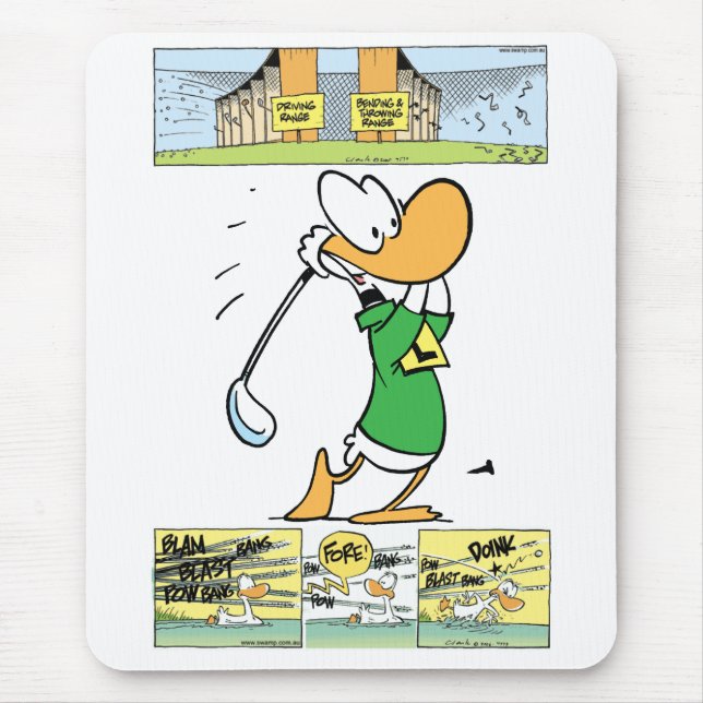 Swamp The Love of Golf Mouse Pad (Front)