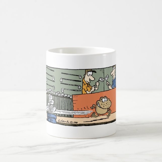 Swamp Toad Dares Golf Mug (Center)